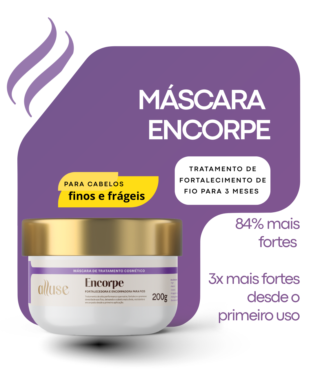 Máscara Encorpe Fortalecedora