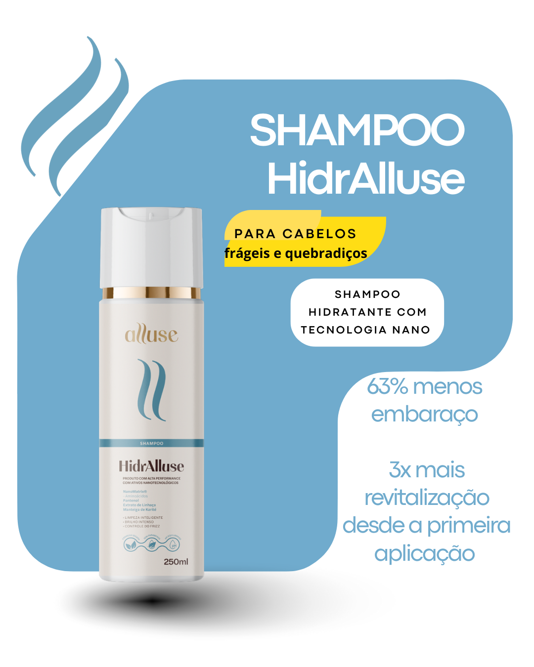 Shampoo HidrAlluse 250ML