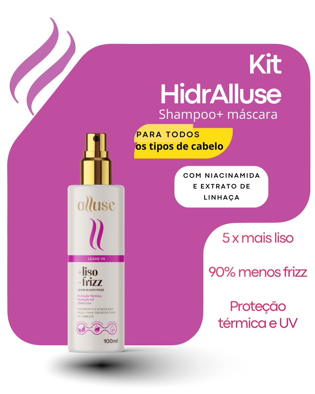 Leave-in +Liso -Frizz