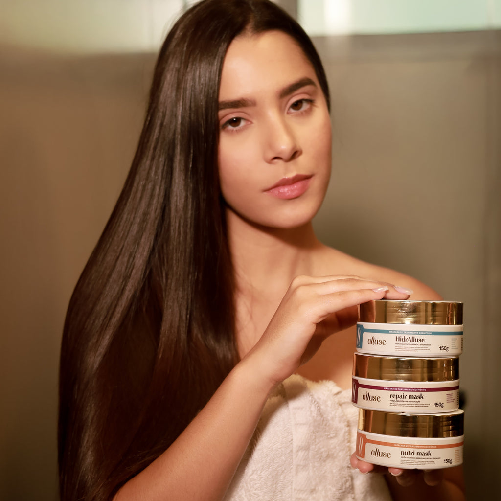 Kit Cronograma Capilar Crono Box Alluse