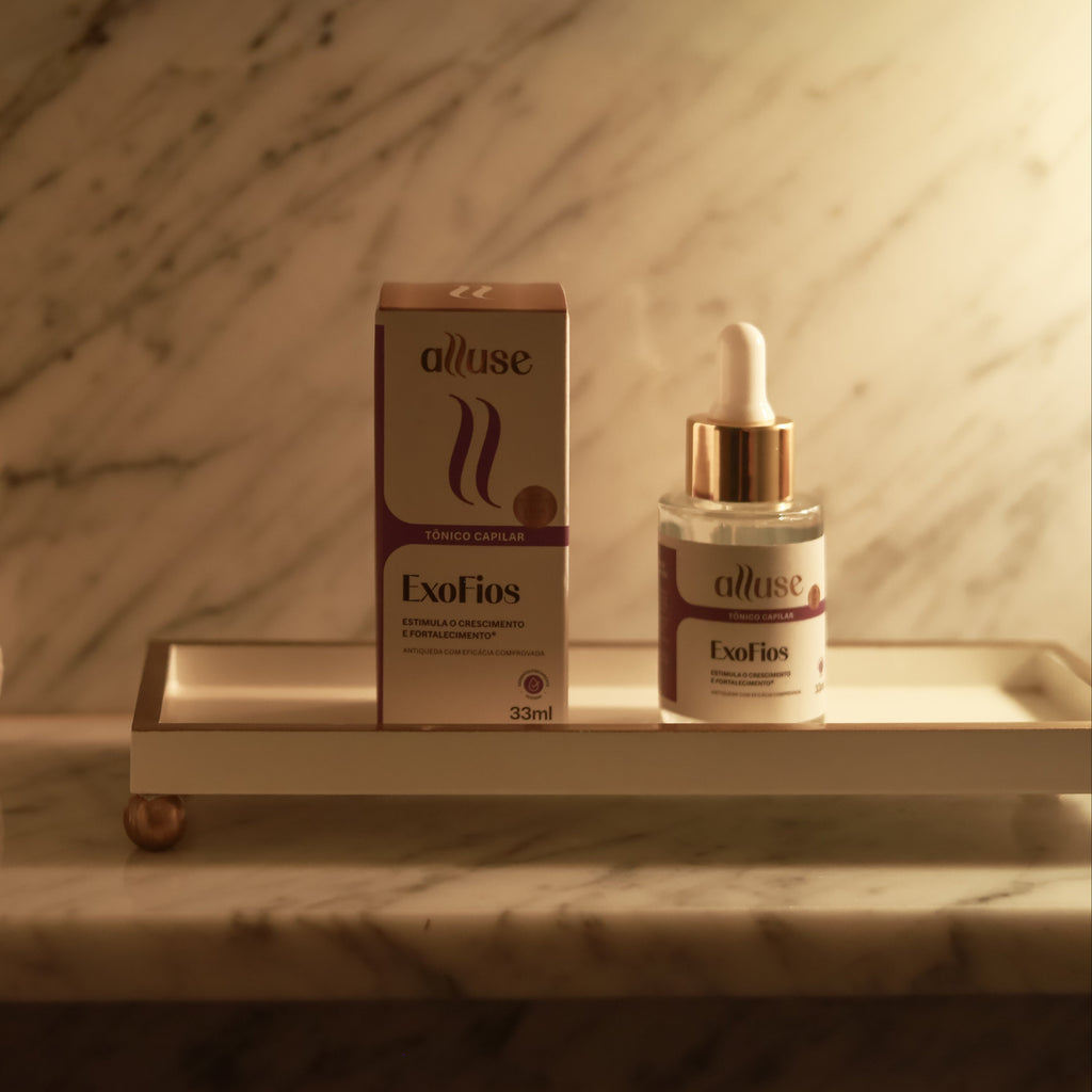 Kit Shampoo HidrAlluse + Máscara Encorpe + Leave-in+ Tônico Exos