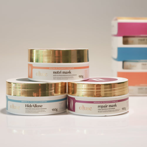 Kit Cronograma Capilar Crono Box Alluse