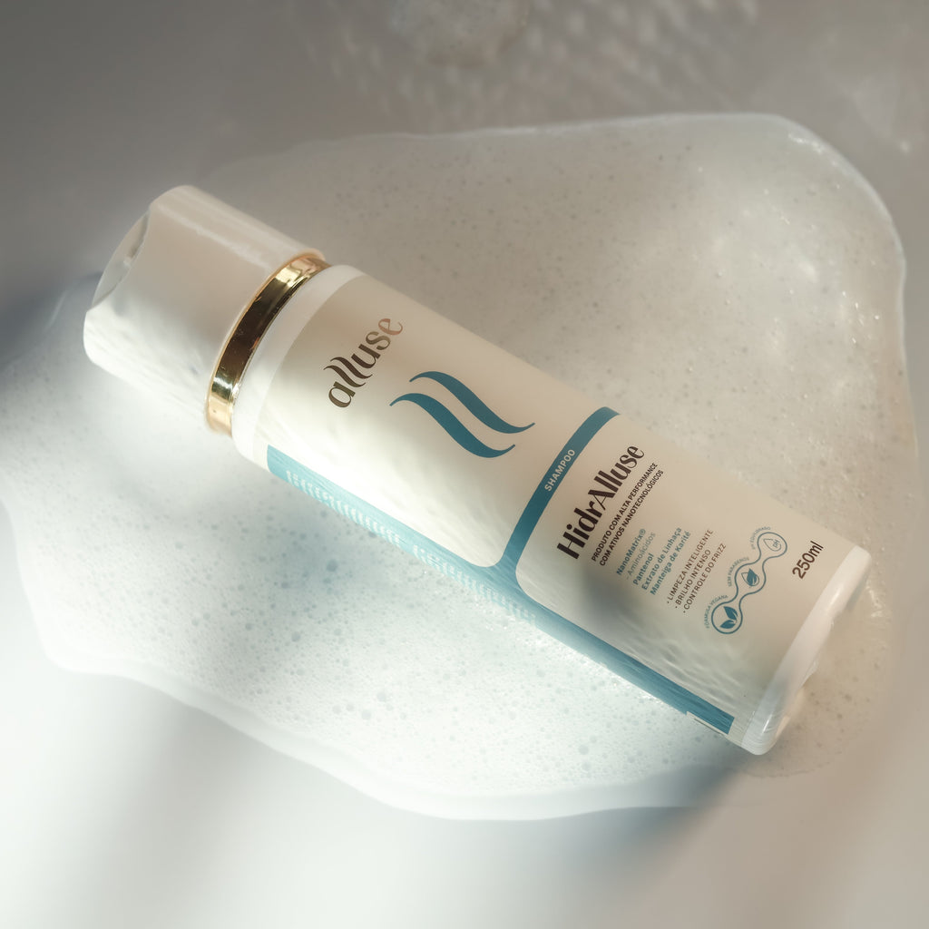 Kit Shampoo HidrAlluse + Máscara Encorpe + Leave-in+ Tônico Exos