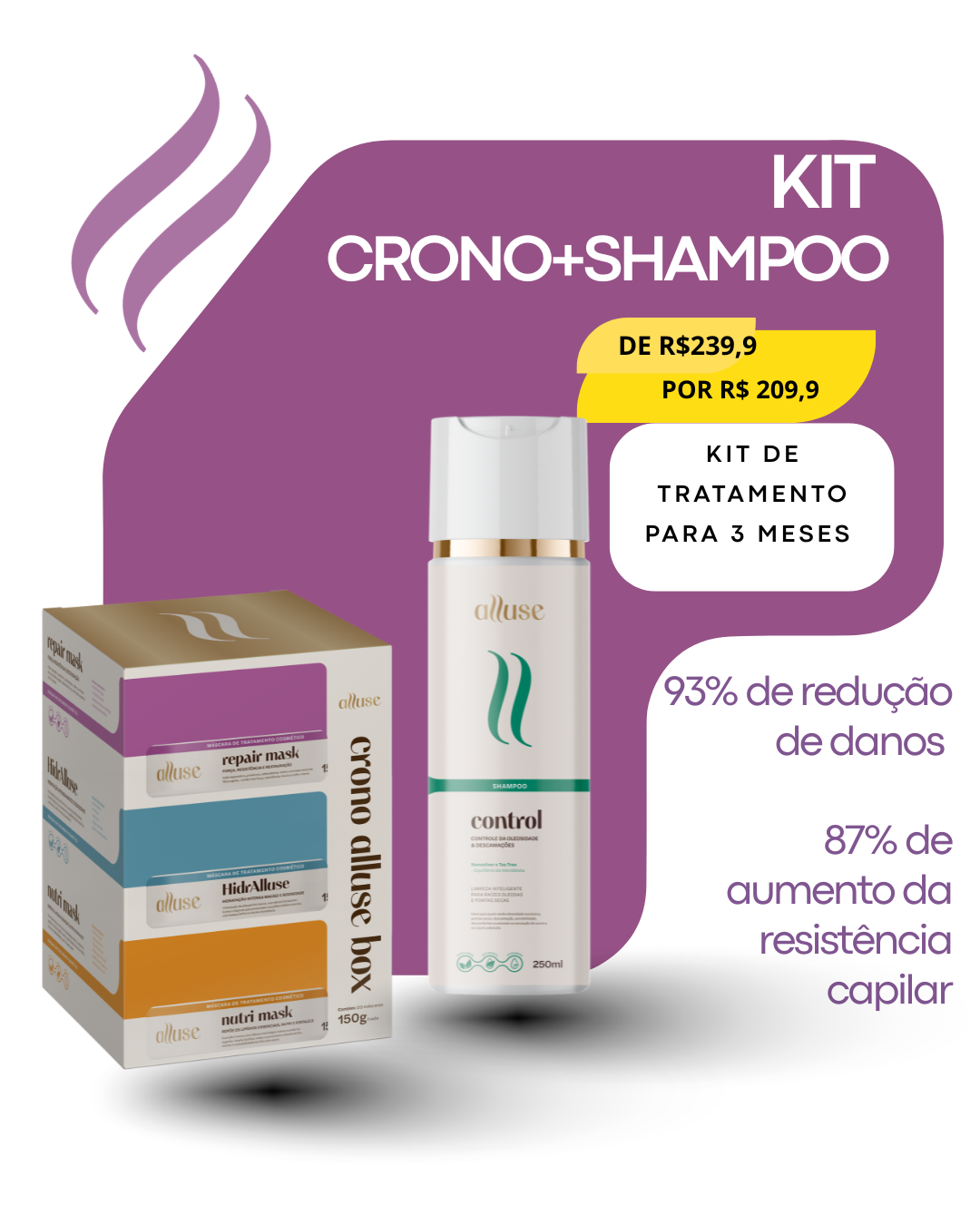 KIT CRONO+SHAMPOO CONTROL