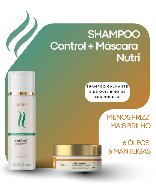 SHAMPOO CONTROL+ MÁSCARA DE NUTRI